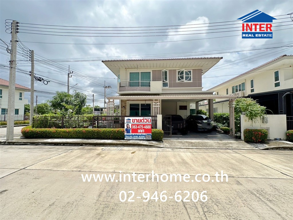 บ้านเดี่ยว 2 ชั้น 71.5 ตร.ว. หมู่บ้านศุภาลัยวิลล์ เอกชัยกาญจนาภิเษก ถนนเลียบคลองสามวาตรากล่อม ตรงข้ามสนามกอล์ฟเอกชัย ถนนเอกชัย เมืองสมุทรสาคร สมุทรสาคร 