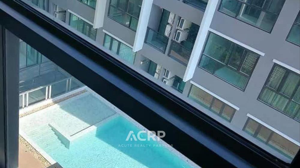 For Rent The Cube Premium Ratchada 32. 34 sq.m. 1 bed 1 bath. 13,000 baht/mo. – รูปที่ 3