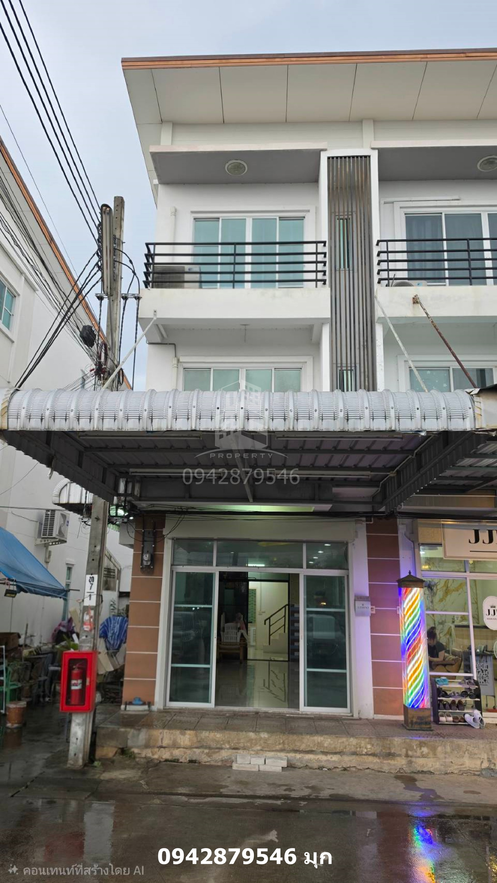 3-story commercial building for sale, Miracle Plus Phetkasem 63 project, corner room 16 sq m, 3 bedrooms, 2 bathrooms. – รูปที่ 2