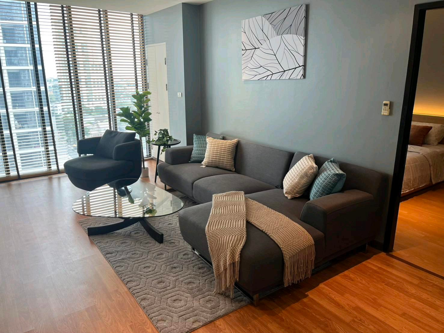 🔥FOR RENT🔥 The Alcove Thonglor 10, 1 bedroom, 1 bathroom, newly decorated, ready to move in.