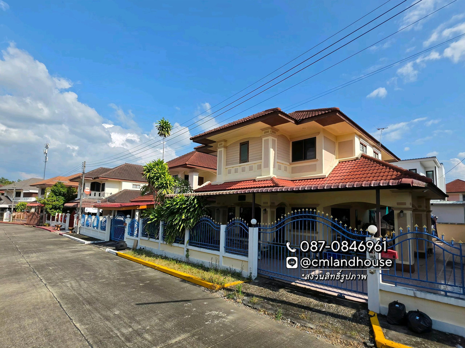 Baan Sivalai, Mae Rim District, large house, 4 bedrooms, near Makro Mae Rim. Soi opposite King Naresuan Monument, close to the city, 9 km., Chotana Road (inbound to the city), enter the alley 700 m. – รูปที่ 2