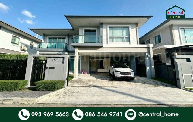 2-story detached house, The Palm Chaengwattana-Chaiyaphruek, Built-in, very new house.