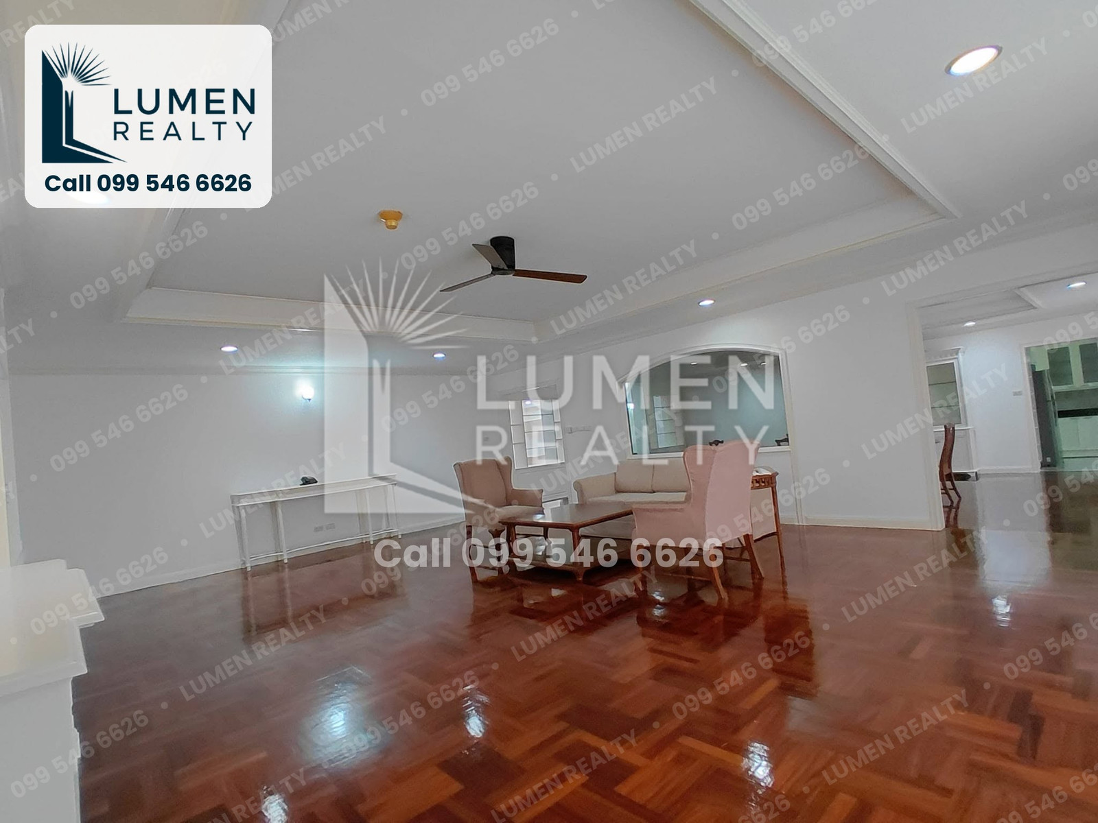 🏙️ Fully Furnished 450 sqm 4-Bedroom Residence on Sukhumvit 30 — 5 Bathrooms, Balconies in Every Room, Maid's Suite with Separate Entrance, Pets Welcome with No Size Limit — GM Mansion Unit 6A, ฿150,000 per Month + VAT – รูปที่ 4
