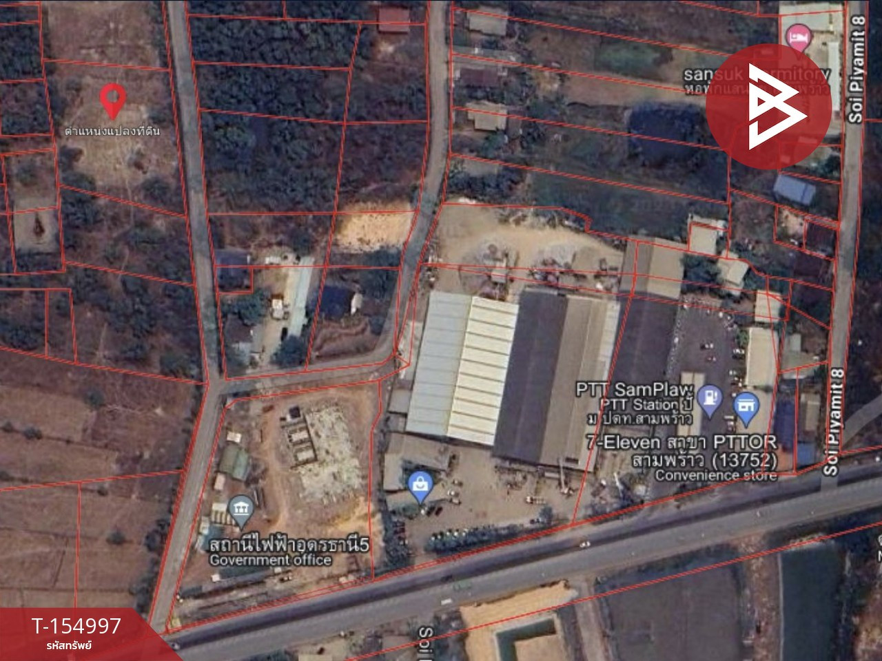 Land for sale, area 1 rai 3 ngan 85 sq m, Sam Phrao, Udon Thani. – รูปที่ 3