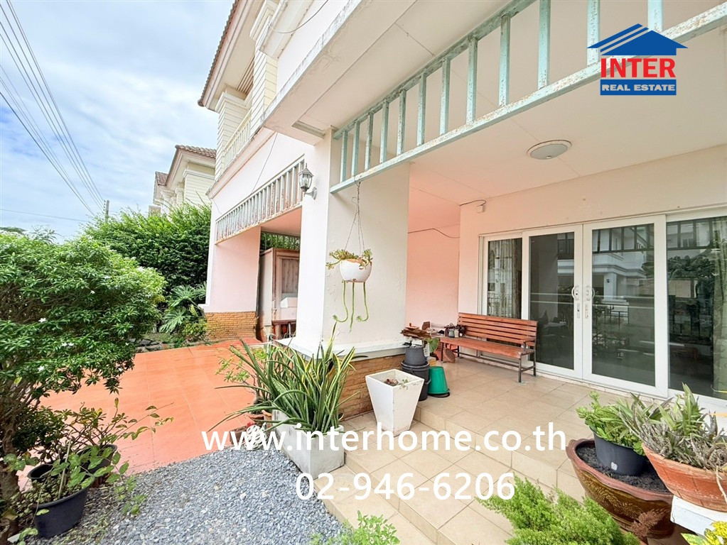 2-story detached house, 60 sq m, Montien Thong Village. Soi Krathum Lom 15 Phutthamonthon Sai 4 Road, Phetkasem Road, Sam Phran, Nakhon Pathom – รูปที่ 4