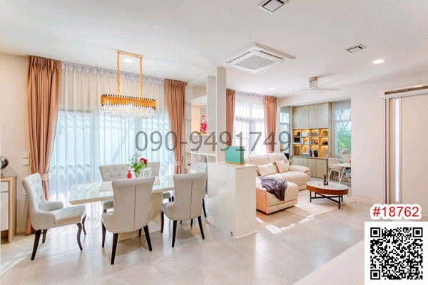ขาย บ้านเดี่ยวหมู่บ้านมัณฑนาบางนา-วงแหวน ขนาด 4 ห้องนอน พร้อมอยู่ ใกล้ เมกาบางนา 