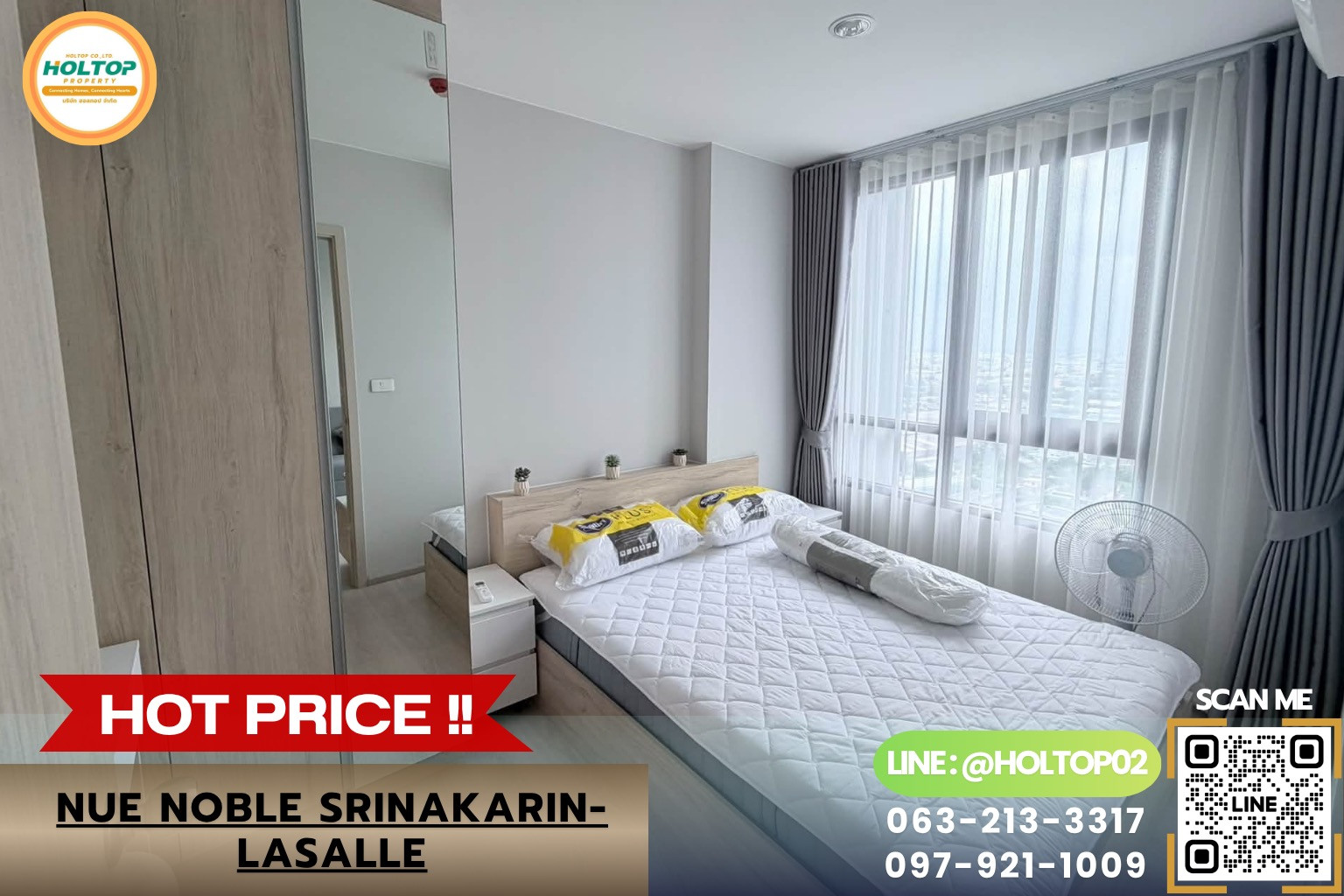 #HT25745 ให้เช่าคอนโด Nue Noble Srinakarin-Lasalle (นิว โนเบิล ศรีนครินทร์-ลาซาล) #HT25745 ให้เช่าคอนโด Nue Noble Srinakarin-Lasalle (นิว โนเบิล ศรีนครินทร์-ลาซาล)
