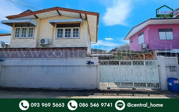 Single house, good location, Nakhon In Road, suitable for purchase, residence or investment for renovation.