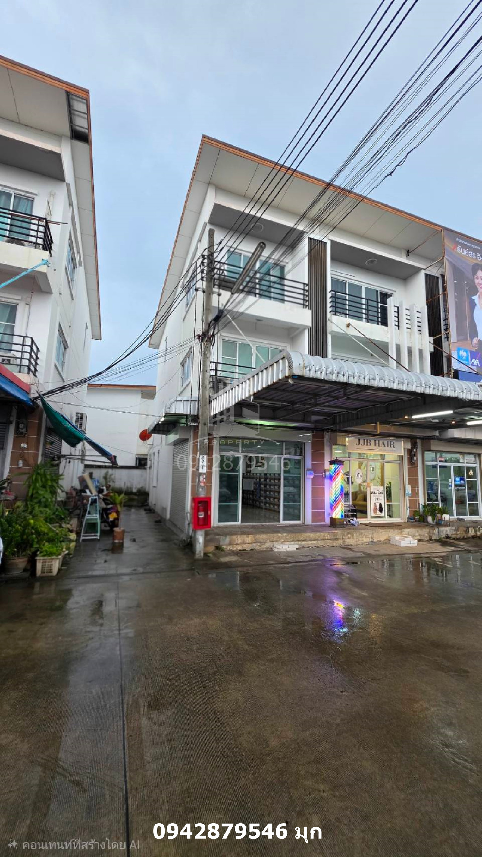 3-story commercial building for sale, Miracle Plus Phetkasem 63 project, corner room 16 sq m, 3 bedrooms, 2 bathrooms. – รูปที่ 3
