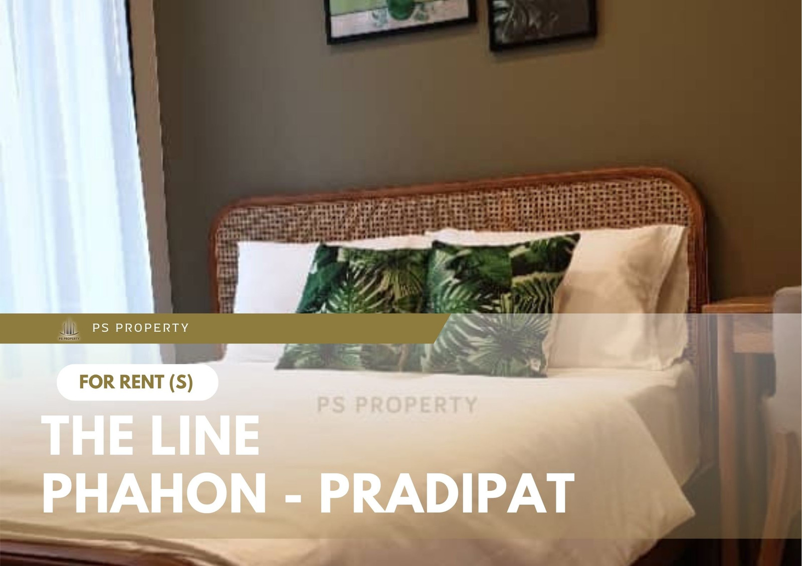 ให้เช่า 🔥 THE LINE Phahon - Pradipat 🔥เฟอร์นิเจอร์ และ เครื่องใช้ไฟฟ้าครบ ใกล้ BTS สะพานควาย