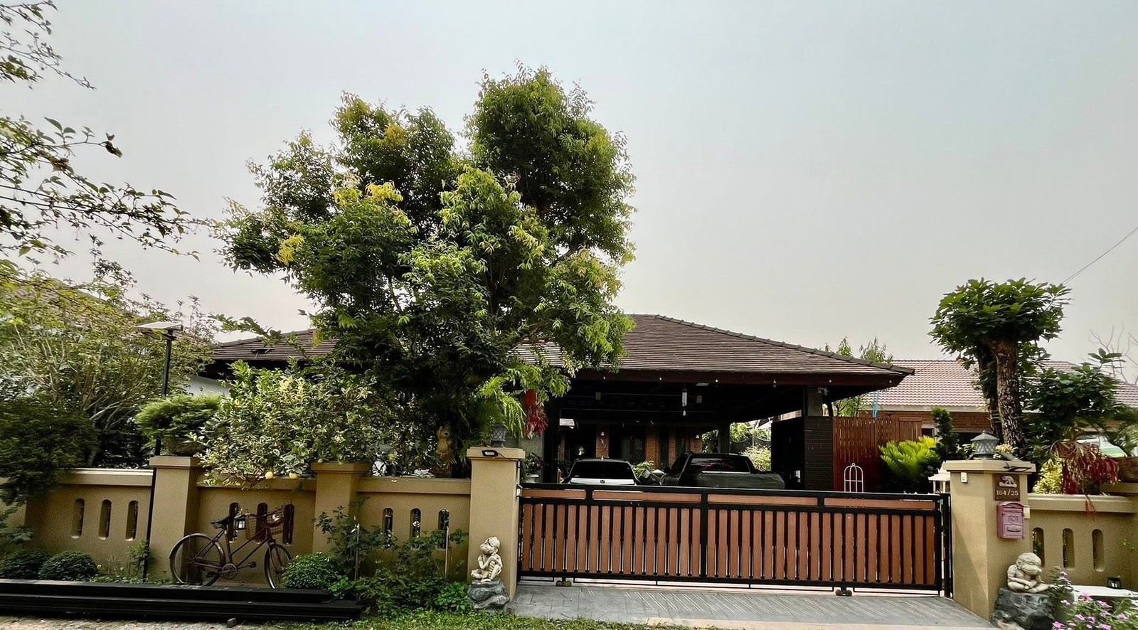 Single house for sale in applied Lanna style, area 1 ngan 3 sq m, location in Mueang Chiang Rai. (Baan Doi Saken) near Central and shopping centers – รูปที่ 2