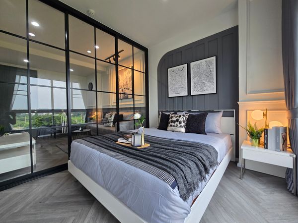 For sale The Urbana Nonthaburi📀📷Beautiful and stylish ☀️Open and airy....dividing the room into proportions...