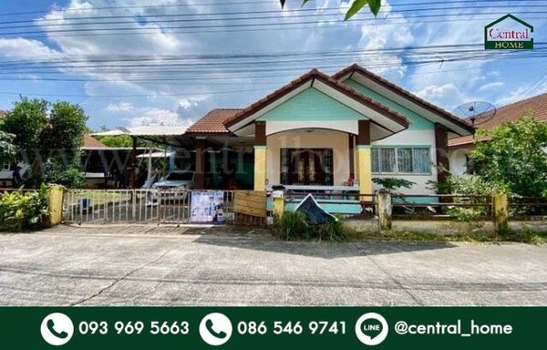 Single house NCR (NCR), Nikhom Phatthana, Rayong, area 100 sq m, wide area, cheap price.