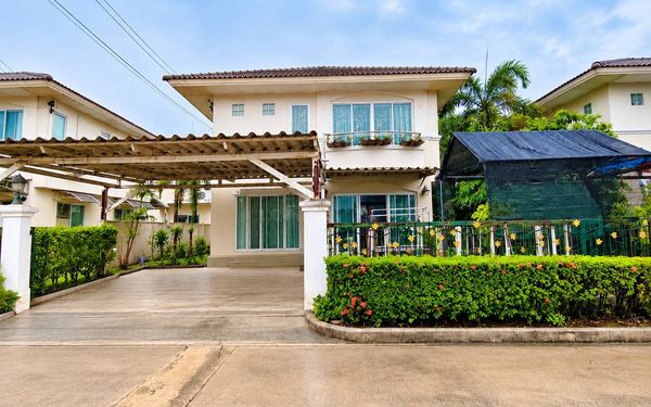 98493 - Urgent sale! 2-story detached house, Supalai Garden Ville. Ring Road-Pinklao-Rama 5 (50 sq m.) Outstanding location, lots of food, near Lung Om Market 150 m., near Debsirin School, Nonthaburi.