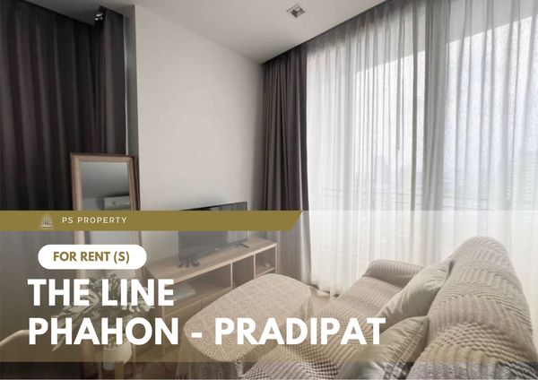 ให้เช่า 📍 THE LINE Phahon - Pradipat 📍 เฟอร์นิเจอร์ และ เครื่องใช้ไฟฟ้าครบ ใกล้ BTS สะพานควาย
