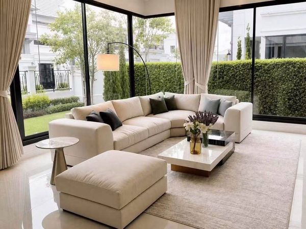 Luxury house for rent Narasiri Phaholyothin–Watcharapol Luxurious house, fully decorated Ready to move in, 4 bedrooms.