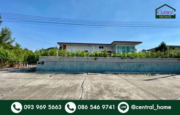 Single house, luxury pool villa, Baan Chan Hillside project, Rayong, private atmosphere, ready to move in.