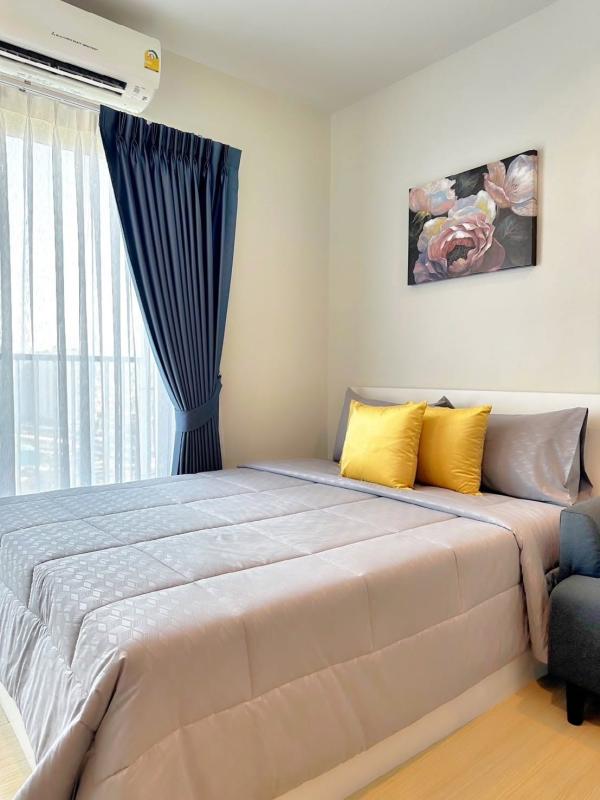 Metro Sky Wutthakat【𝐑𝐄𝐍𝐓】🔥ห้องสวยกะทัดรัด ตกแต่งโทนสว่าง โซฟานุ่ม พร้อมระเบียงวิวโล่ง🔥 ติดต่อไลน์ไอดี: @hacondo