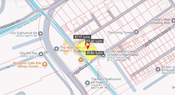 Land plot in Soi Sukhumvit 64/1. / 42 Square Wa (FOR RENT) GNG266