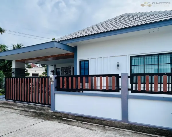 ให้เช่าบ้านเดี่ยว โซนอ่างเก็บน้ำมาบประชัน พัทยา – ฟรี Wi-Fi พร้อมเข้าอยู่