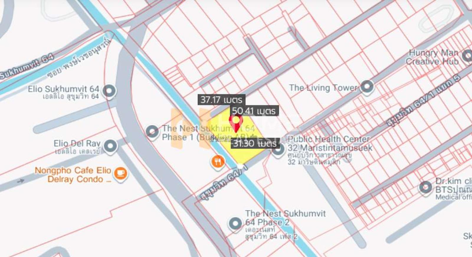 Land plot in Soi Sukhumvit 64/1. / 42 Square Wa (FOR RENT) GNG266