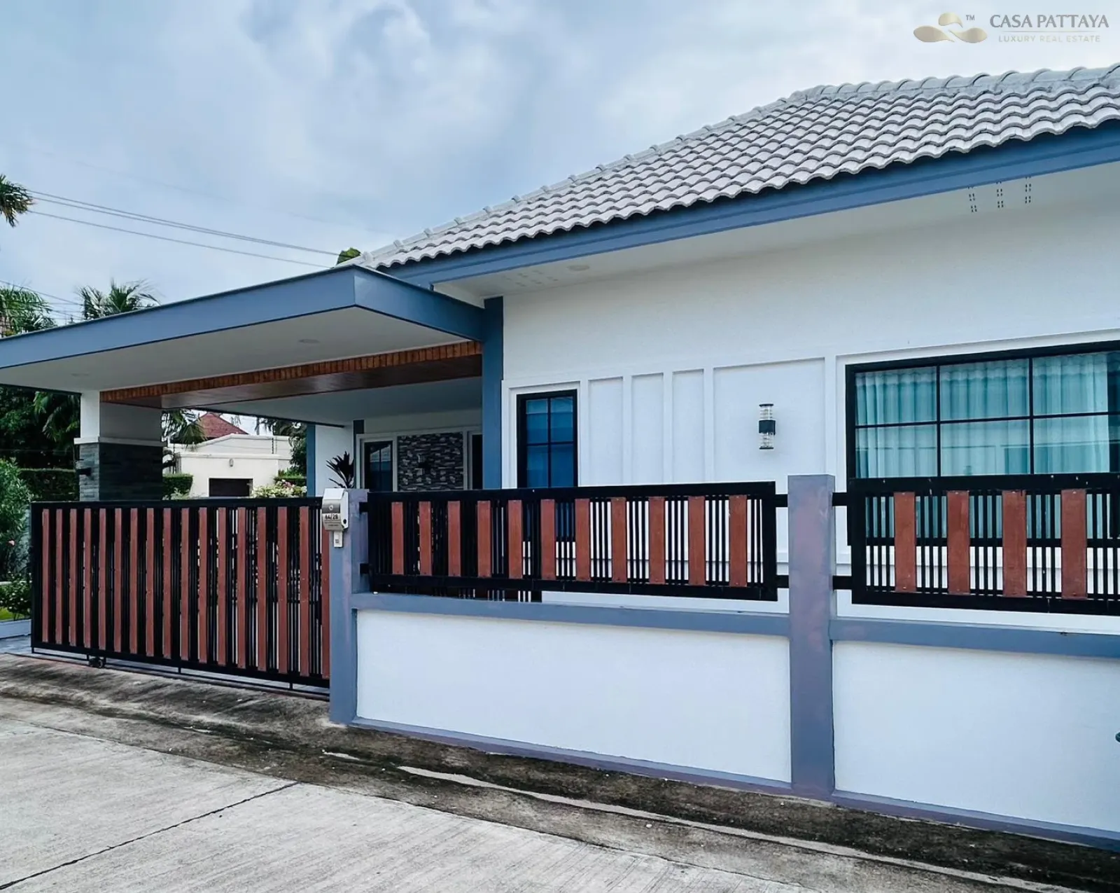 ให้เช่าบ้านเดี่ยว โซนอ่างเก็บน้ำมาบประชัน พัทยา – ฟรี Wi-Fi พร้อมเข้าอยู่