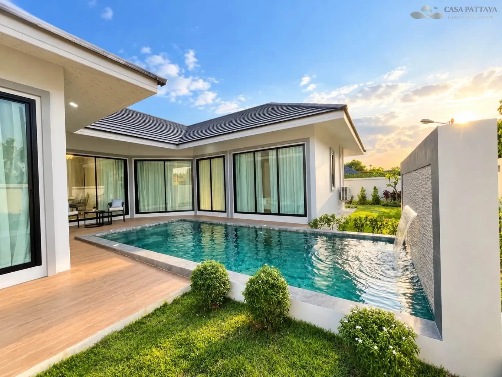 For Sale: Brand-New Pool Villa in Huay Yai, Pattaya – Modern Style Detached House