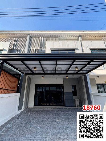 Story house for rent, On Nut Wongwaen, 23 sq m, 118 sq m.