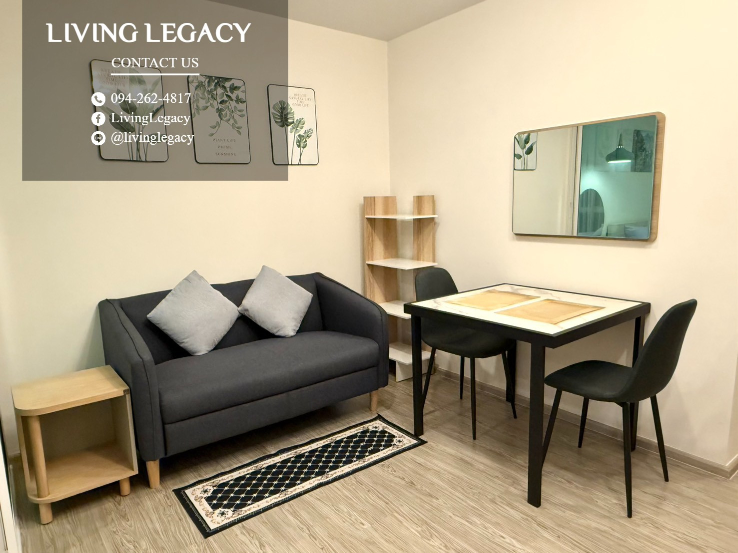 TNLY8Z เช่าด่วน คอนโด Regent Home Bangna 28 ตร.ม. | ชั้น 30 | 1 ห้องนอน | 1 ห้องน้ำ 10,000 บาท/เดือน line id : @livinglegacy – รูปที่ 4