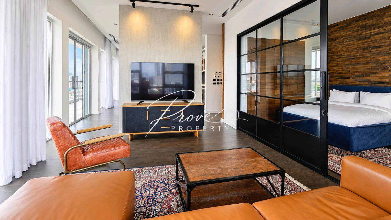 Luxury Penthouse for Rent 255 SQ.M. | Private Terrace | 180° City View | Sukhumvit 65 | 086-929-9929