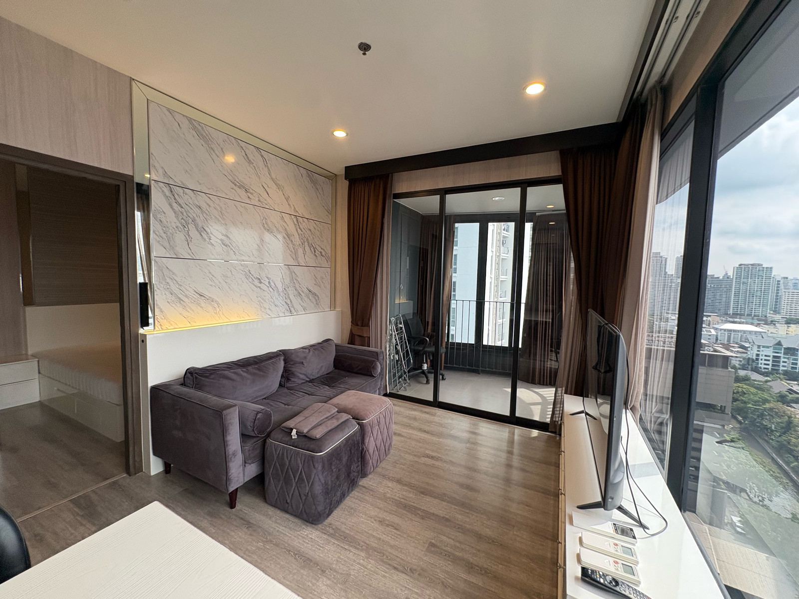 🔥Rent 2BR 1BA🔥Floor20🔥55sqm🔥40,000/month🔥