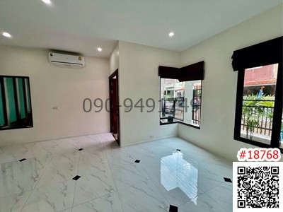 Home office for rent, Luk Golf Village project, 3 floors, Muang Thong Thani, near the Pink Line BTS. – รูปที่ 3