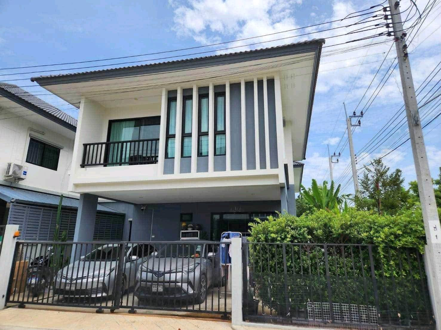✨ บ้านพร้อมอยู่ น้ำไม่ท่วม! บ้านหลังมุม พื้นที่กว้าง 44.6 ตร.ว. ทำเลเดินทางสะดวก 