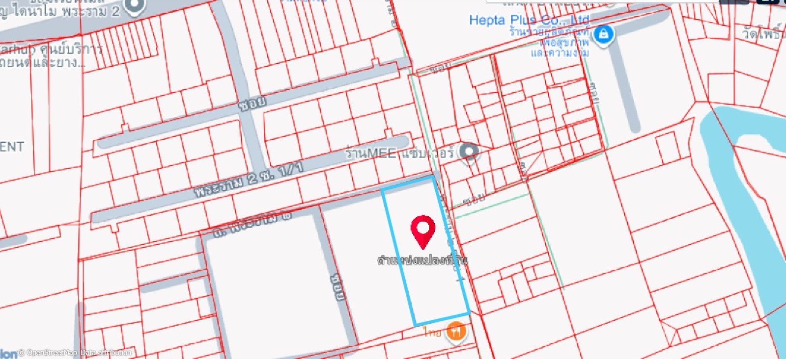 Beautiful plot of land, Chom Thong location, Bangkok, investment opportunity in Rama 2 location. – รูปที่ 2