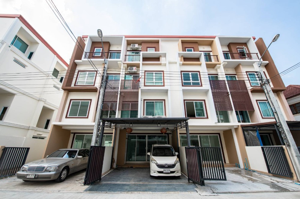 (รหัส HR409) ขายบ้าน โครงการ Prachaya Bizhome 2 Onnut-Suvarnabhumi : ปรัชญา บิซโฮม 2 อ่อนนุช-สุวรรณภูมิ
