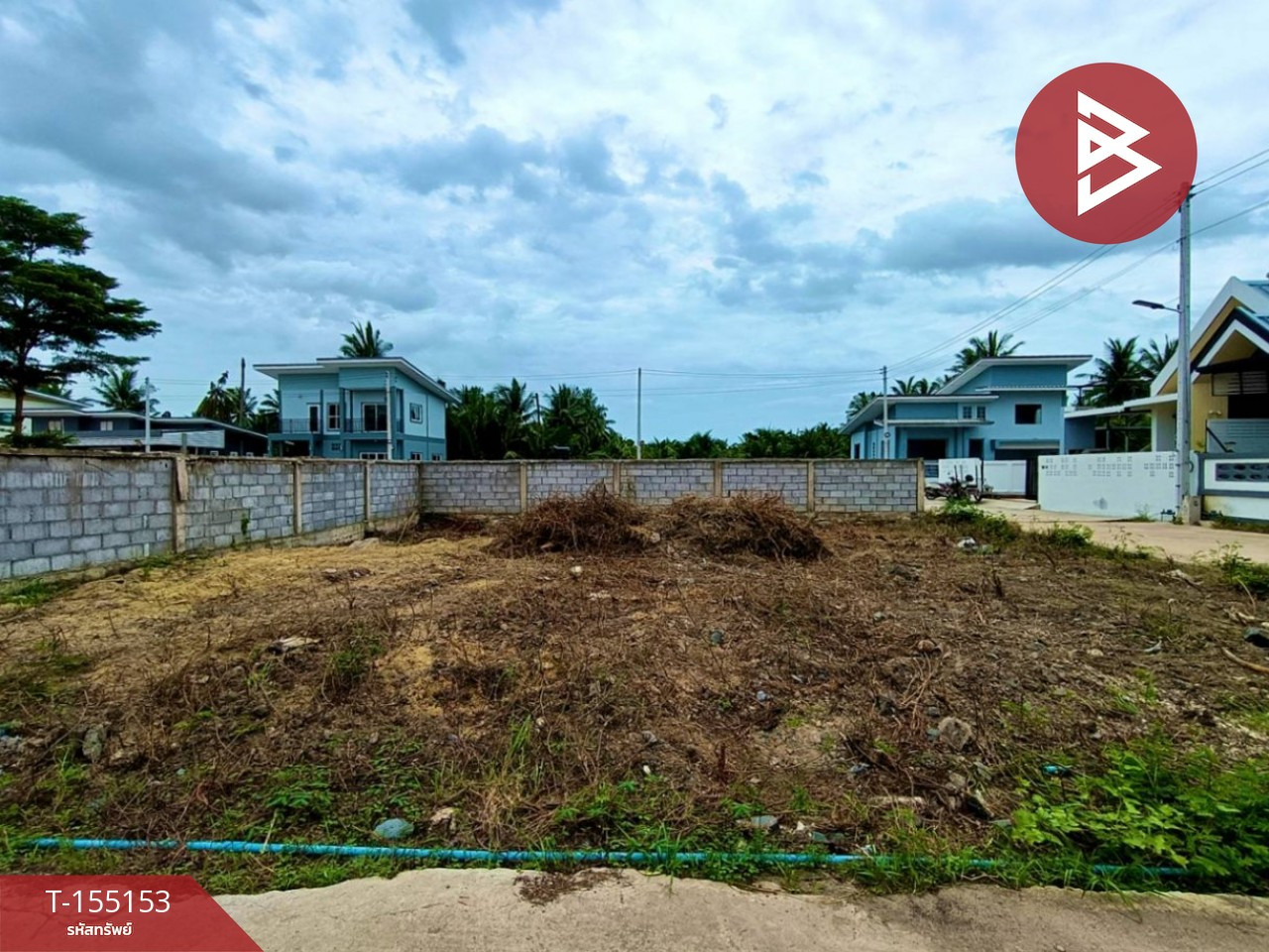 Land for sale, area 96.3 sq m, Lat Yai, Samut Songkhram
