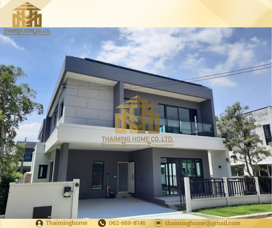 ขาย/ให้เช่าบ้านเดี่ยว 4 ห้องนอน ขนาด 209 ตร.ม. Centro Bangna Phase 1 บางนา บางพลี สมุทรปราการ (TH6-5226)