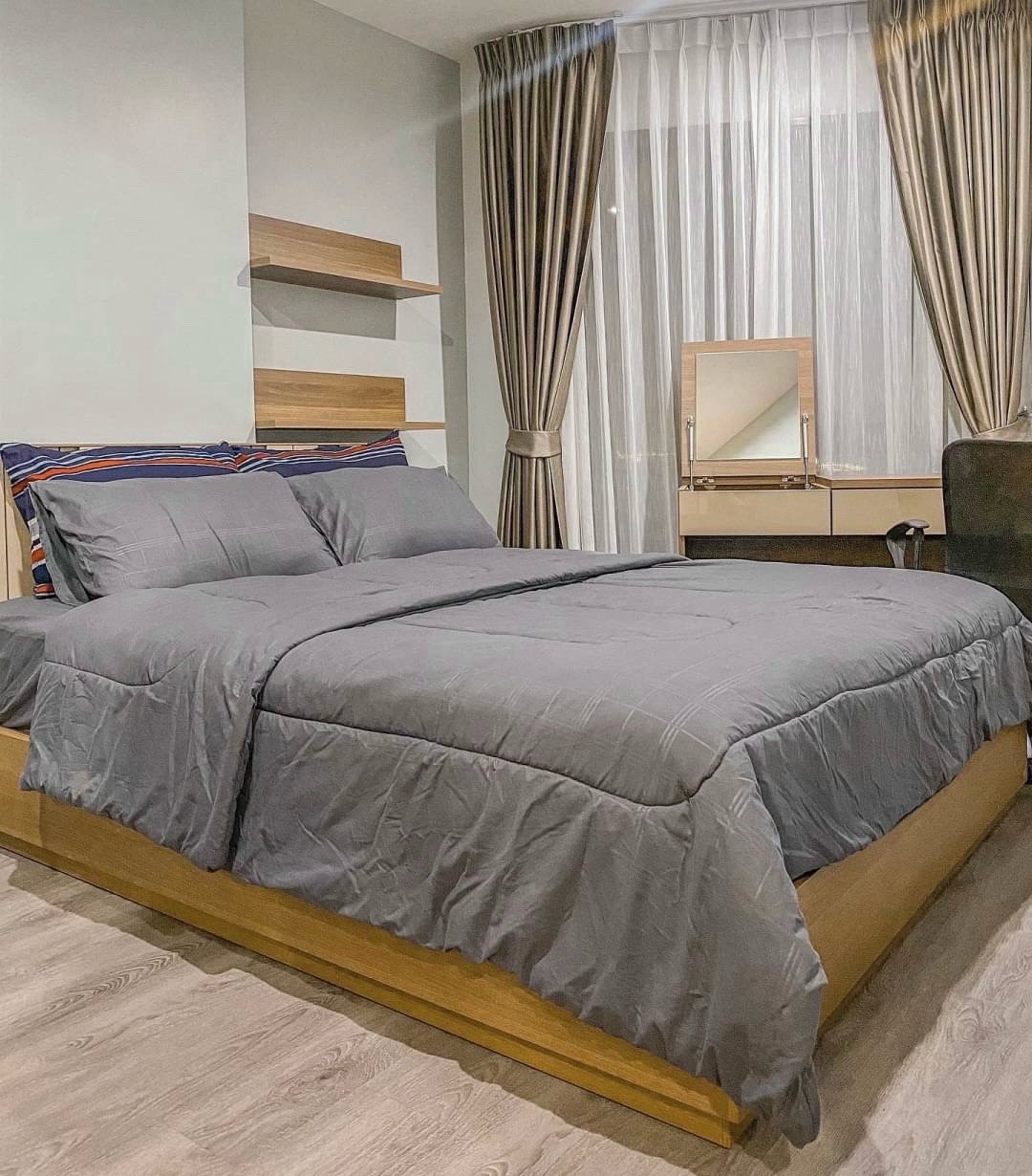 ให้เช่า Richpark @Triplestation (ติด Airport Link หัวหมาก) 1 ห้องนอน 1 ห้องน้ำ 27 ตรม. ชั้น 18