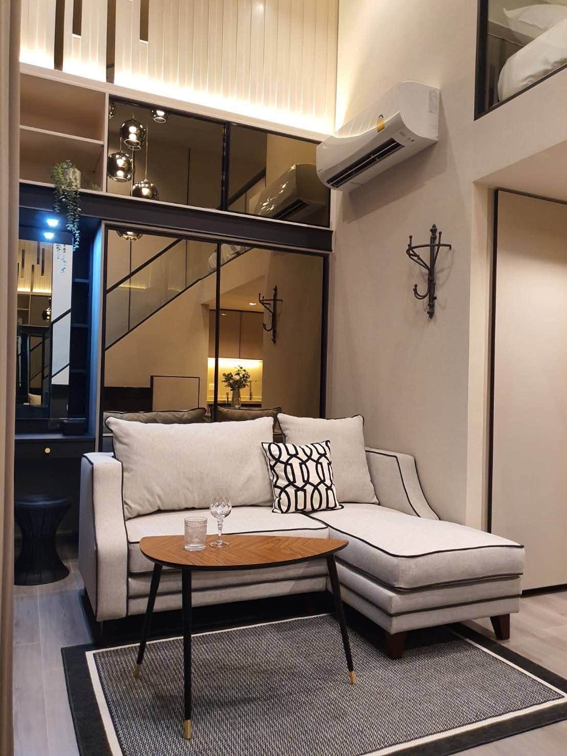 ให้เช่า The Reserve พหล–ประดิพัทธ์ | Duplex 2 ชั้น แต่งสวย 40 ตร.ม. ใกล้ BTS สะพานควาย เพียง 24,000 บาท/เดือน