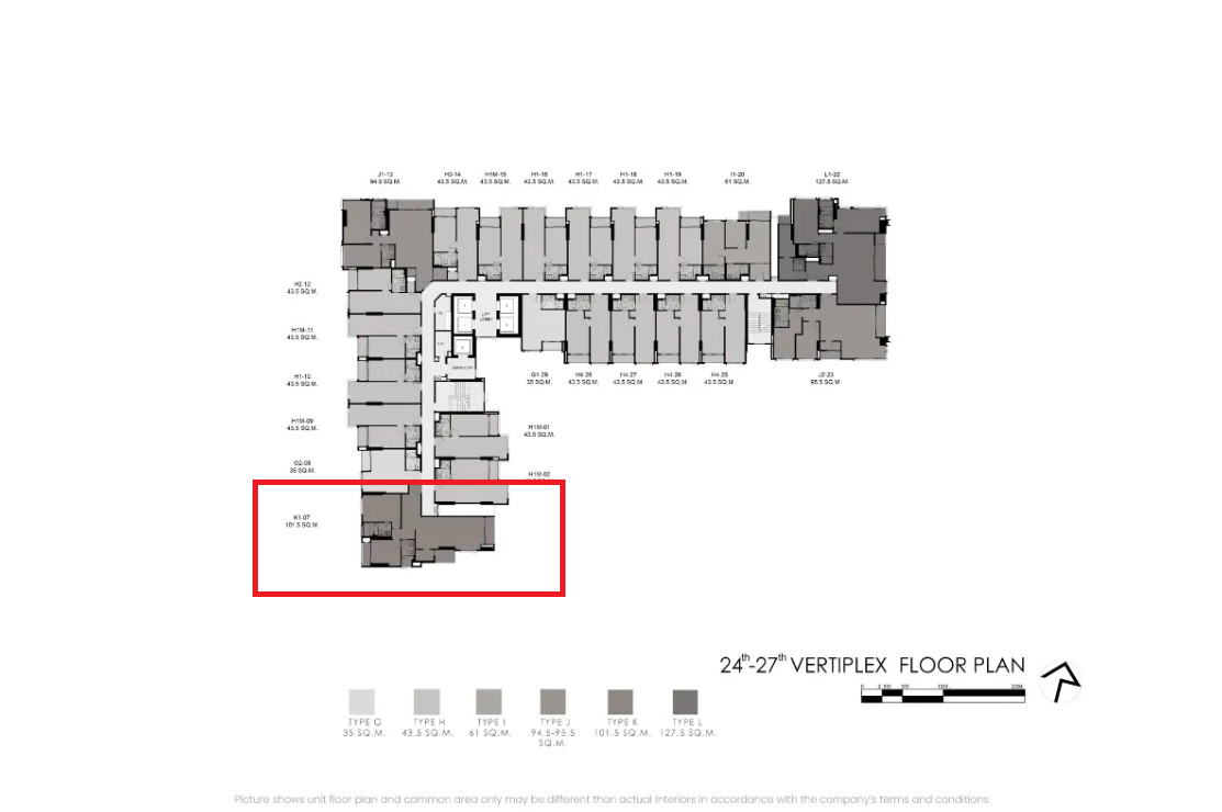 RHYTHM Charoen Nakhon Iconic Vertiplex, beautiful position, corner room, high floor.