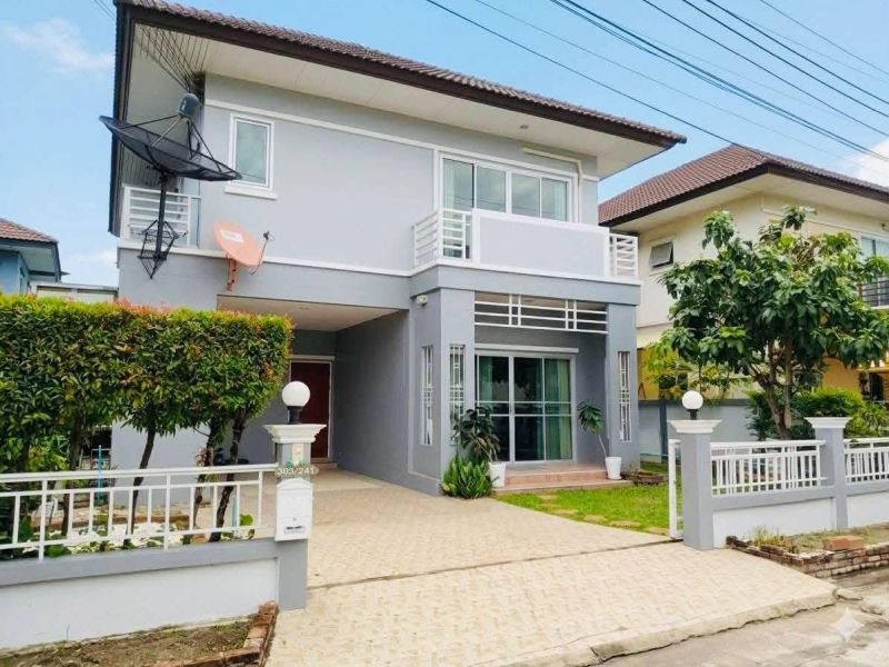 For sale and rent, 2-story detached house, Thandara Village, Sriracha, near J-Park, Lotus,