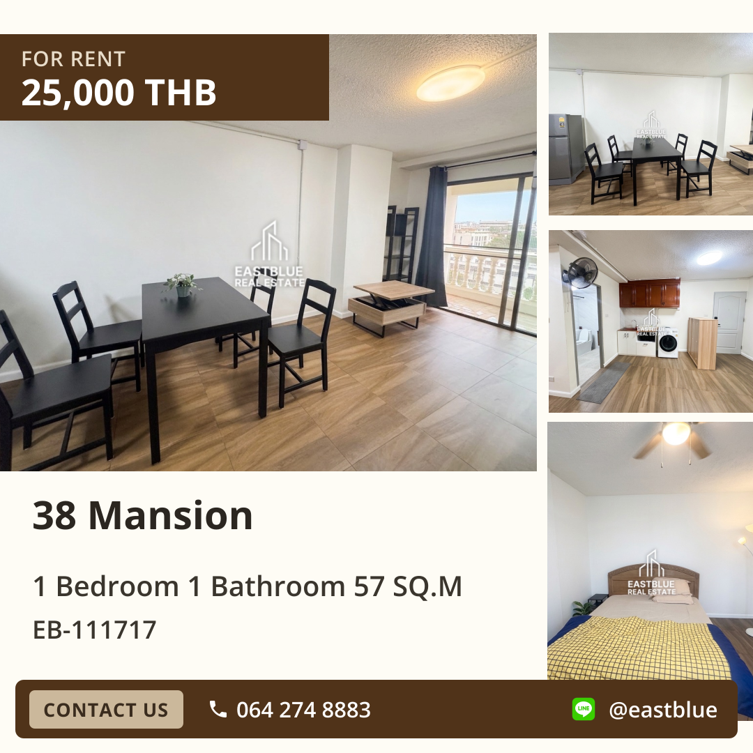 Rent Condo 38 Mansion 🔑 Prime Location Near BTS Thong Lo