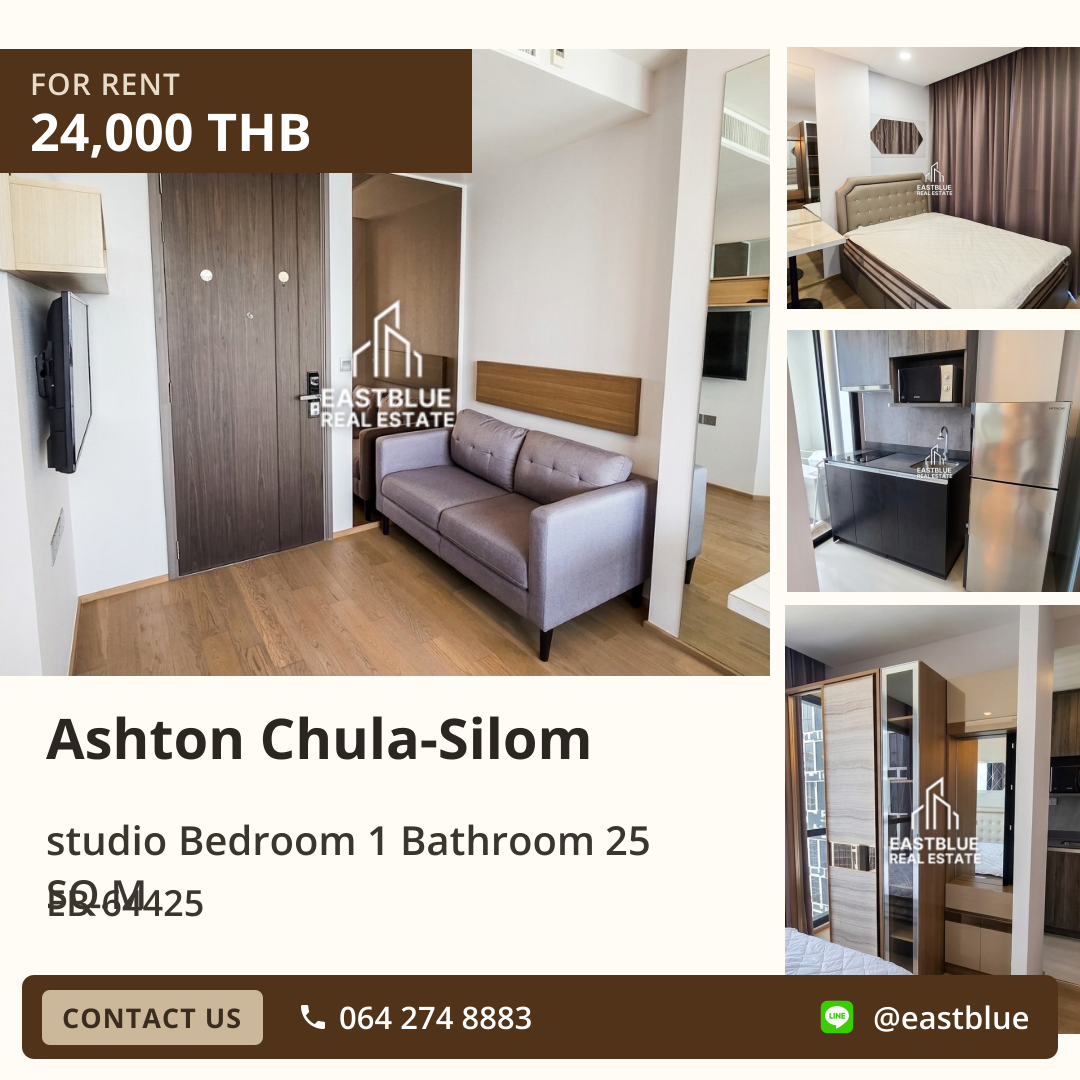 Luxury Condo for Rent Ashton Chula-Silom near MRT Samyan