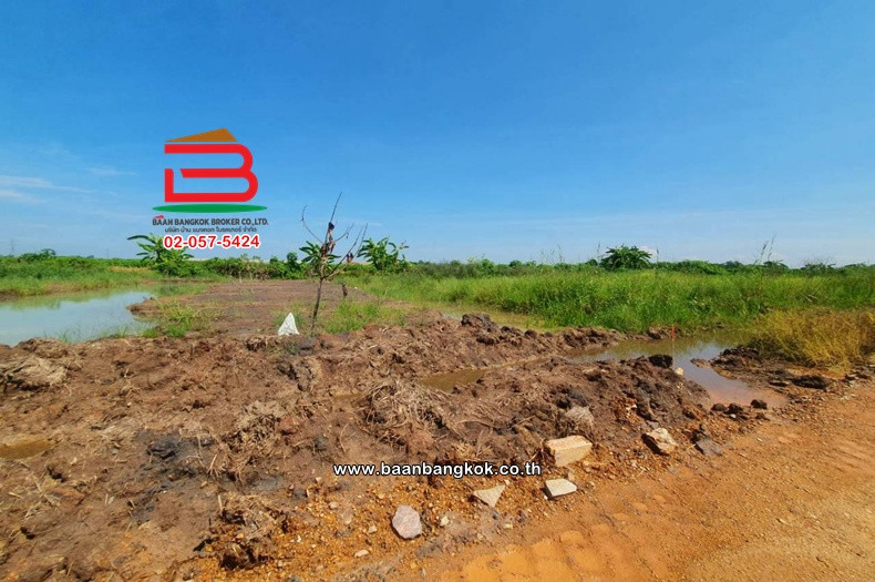 Empty land, area 100 sq m., Soi Bueng Phayom, Rangsit-Nakhon Nayok Road, Bueng Ba Subdistrict, Nong Suea District, Pathum Thani. – รูปที่ 3