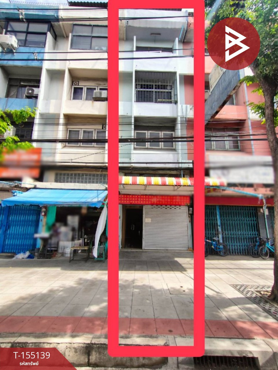 ขายอาคารพาณิชย์ 4 ชั้น บางกอกใหญ่ กรุงเทพมหานคร