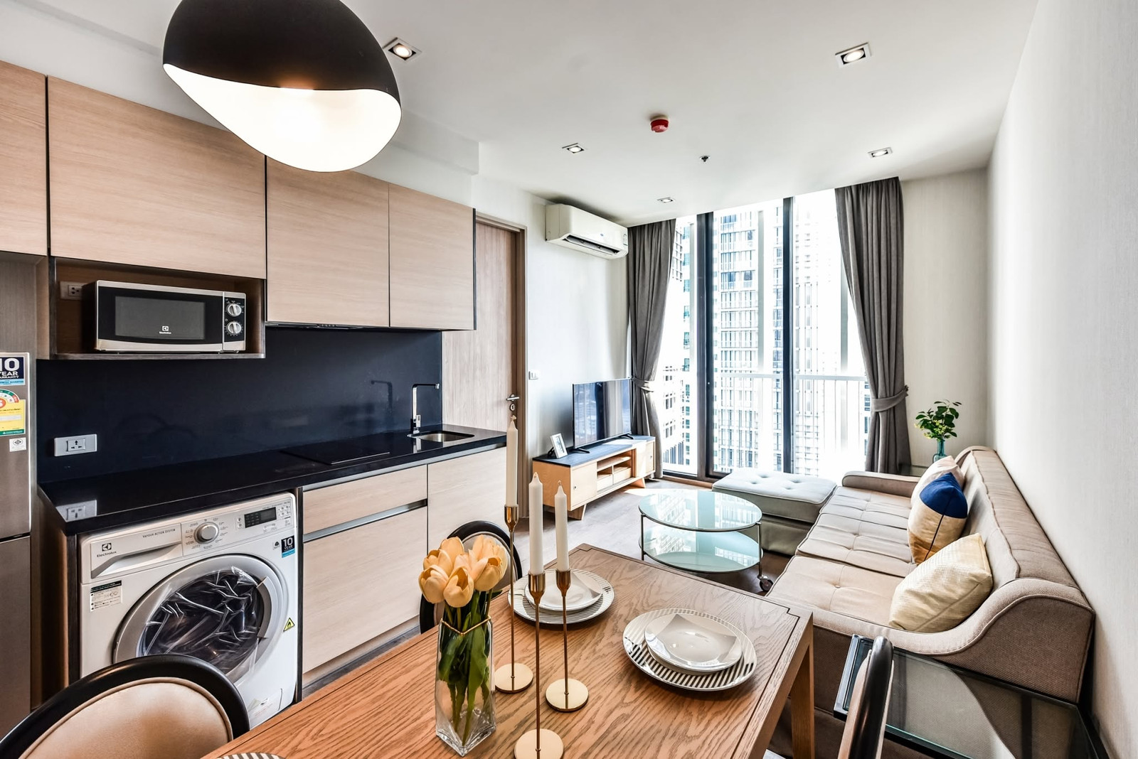 🏙️ ห้องใหญ่ 2 ห้องนอน ชั้น 23 ใกล้ BTS พร้อมพงษ์ 500 ม. | Park Origin Phrom Phong