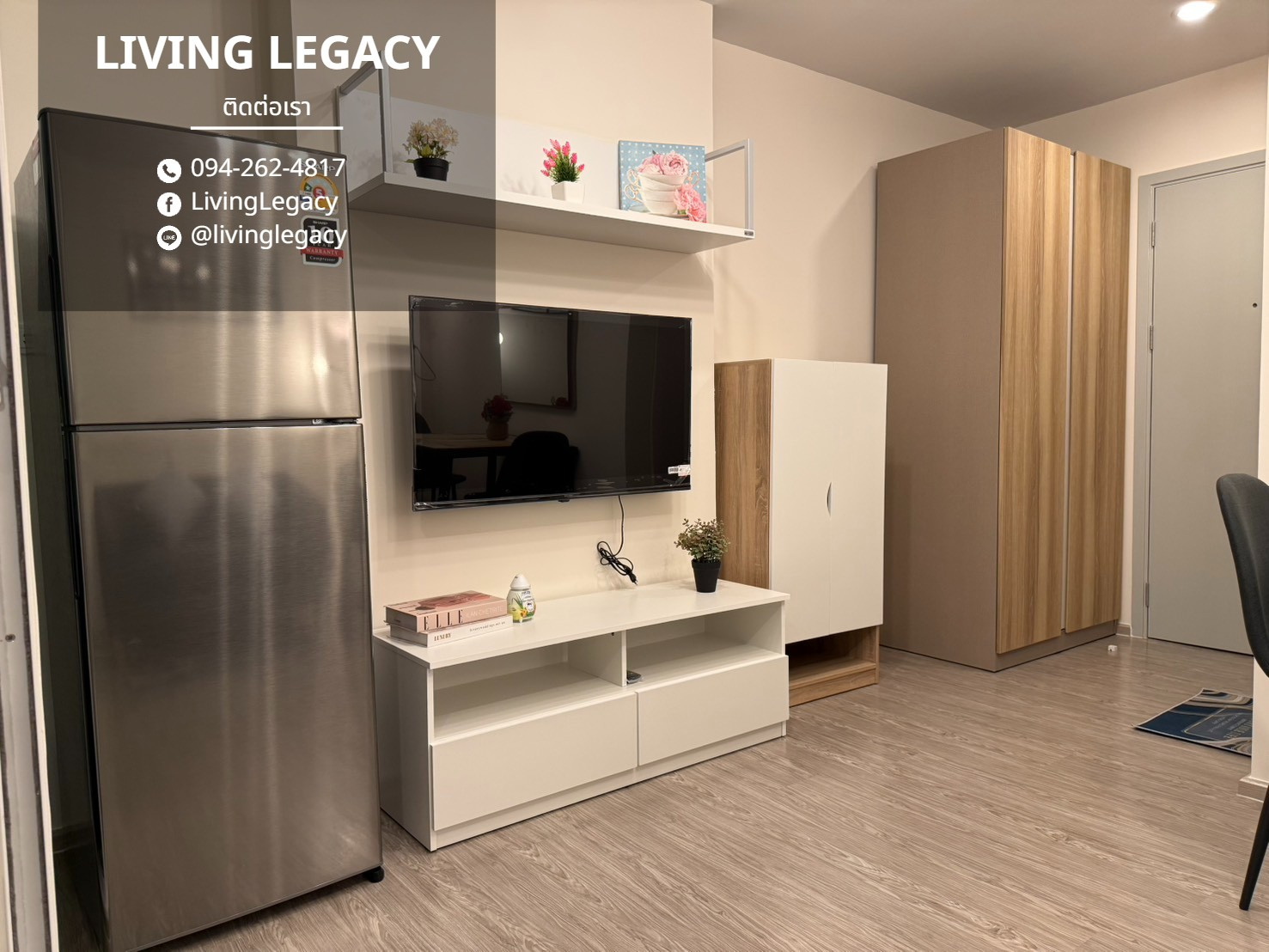 TNLXA0 เช่าด่วน คอนโด Regent Home Bangna 28 ตร.ม. | ชั้น 7 | 1 ห้องนอน | 1 ห้องน้ำ 10,000 บาท/เดือน line id : @livinglegacy – รูปที่ 4