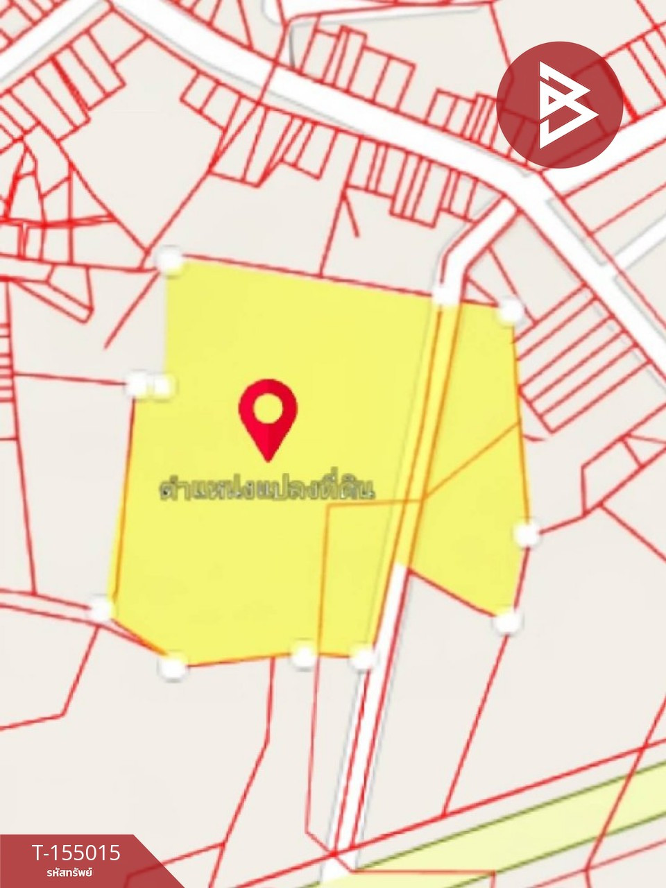 Land for sale, area 12 rai 2 ngan 57.2 sq m, Nong Ya Sai, Suphan Buri, next to the main road.