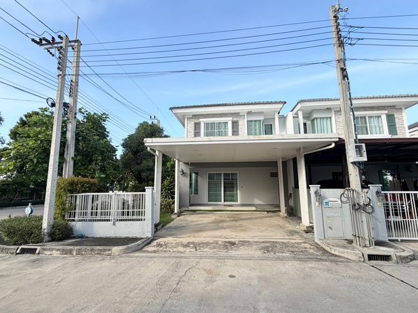 ให้เช่า บ้านแฝด 2 ชั้น Villaggio บางนา เทพารักษ์ หลังมุม ถนน ตำหรุ บางพลี เฟอร์ครบ พร้อมอยู่ ใกล้ Mega บางนา สนามบินสุวรรณภูมิ ทางด่วน วงแหวน กาญจนาภิเษก บูรพาวิถี