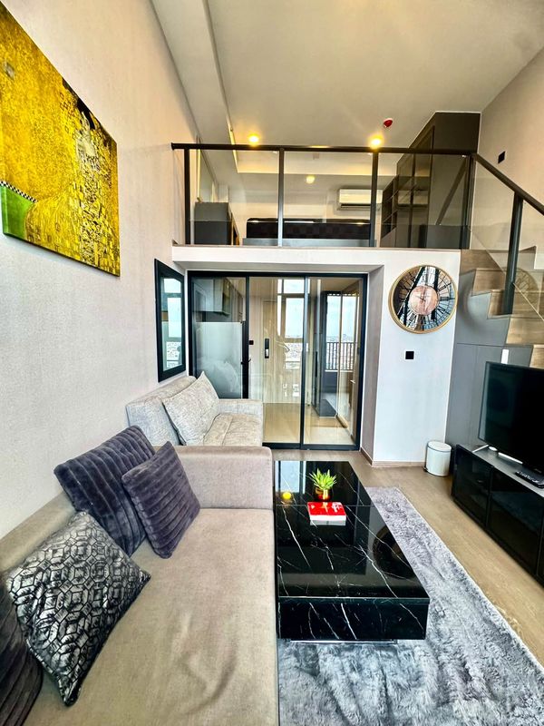 Duplex ชั้น 30 เพดานสูง วิวสวย พร้อม Smart Home | Park Origin Chula-Samyan